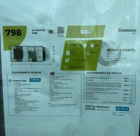 CHAUSSON 798 complet